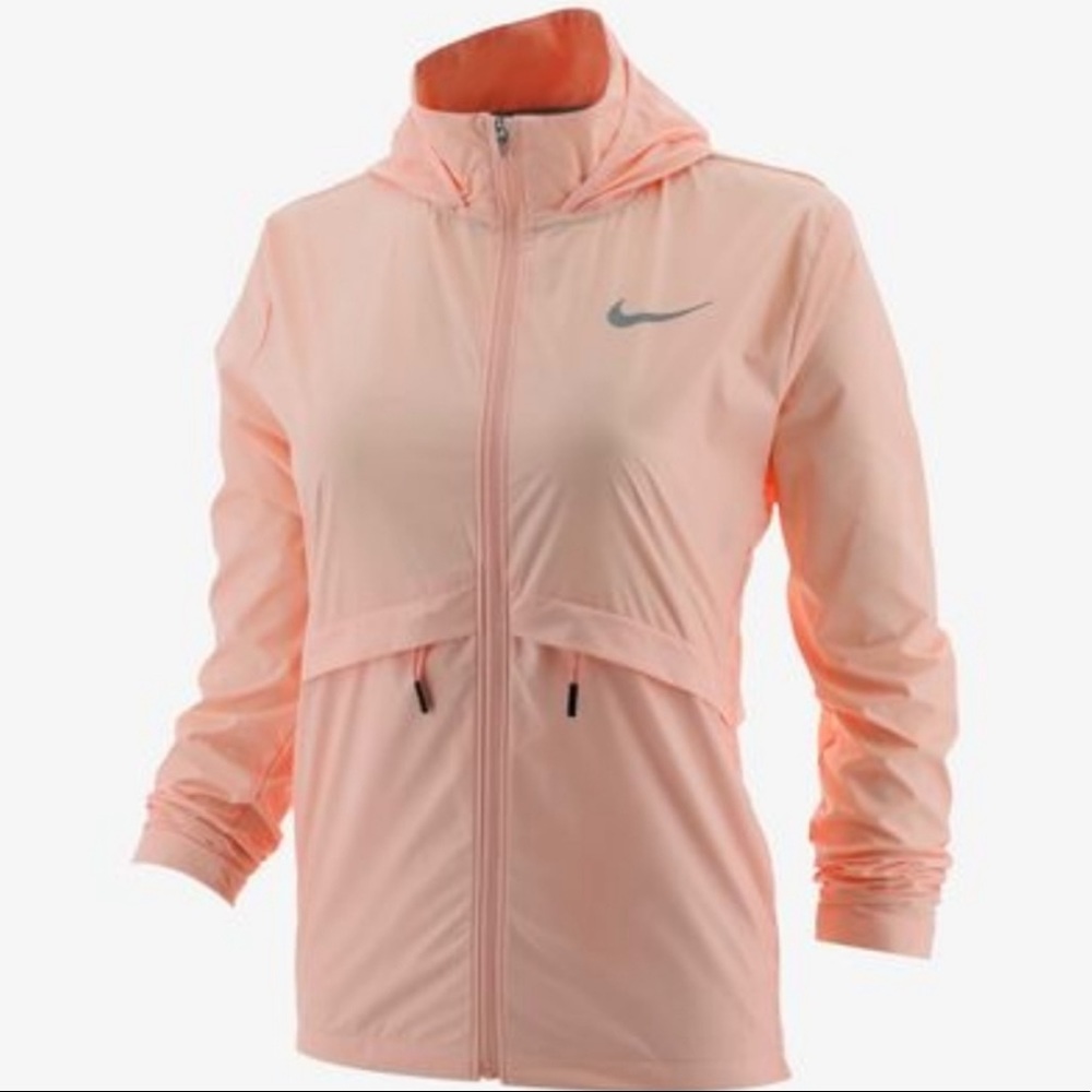 Light pink Nike Running rain jacket